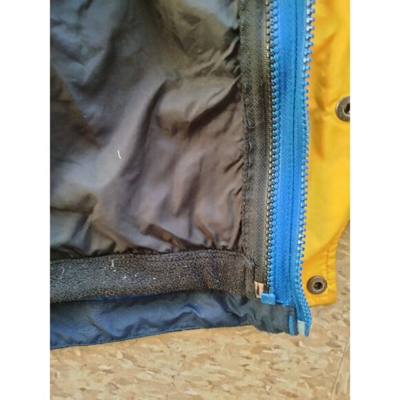 Columbia Coat Men's Large 1990s 2 in 1 Jacket Double Zip radial‎ sleeve fleece - Picture 6 of 10